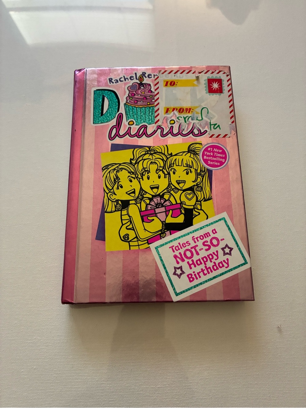 Pink D Diaries Hardcover Journal - Not-So-Happy Birthday
